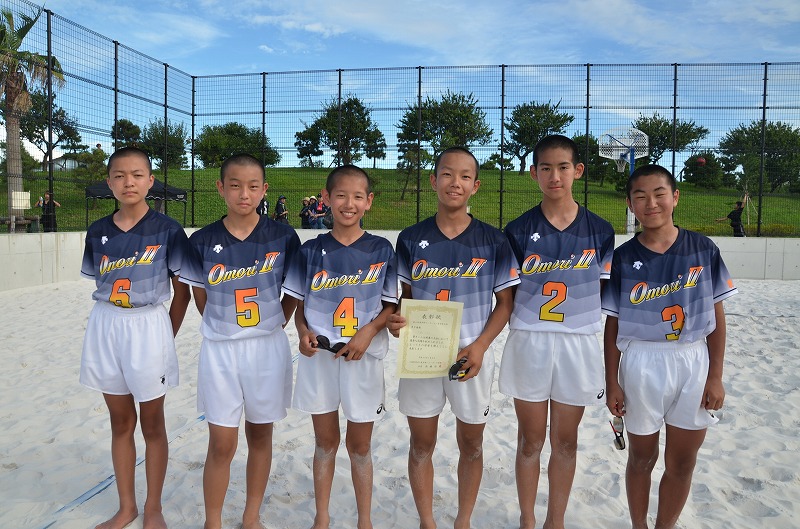 第2回東京都ビーチバレー中学生大会の結果掲載 公益財団法人 東京都バレーボール協会